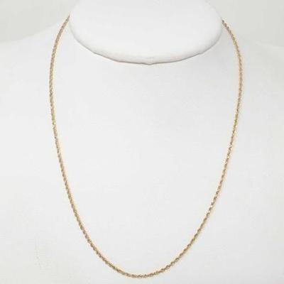 #695 â€¢ 14k Gold Necklace, 3g
