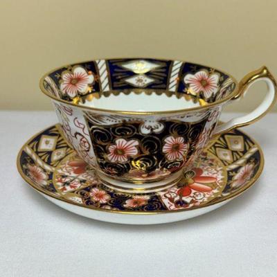Royal Crown Derby "Traditional Imari" Cup & Sasucer