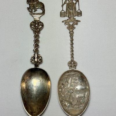 Antique Dutch Silver Spoons