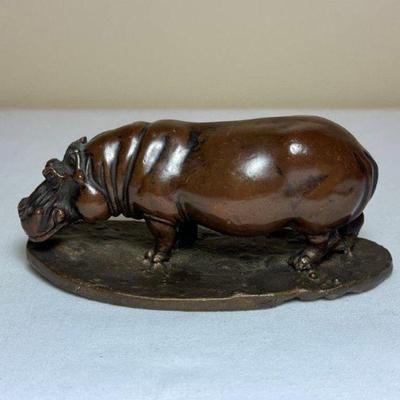 Bronze Hippo