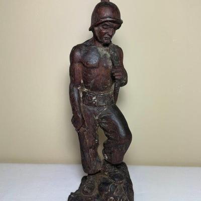 WWII Carved Trench Art
