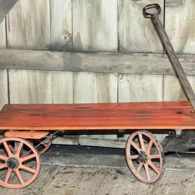 Antique No. 33 Roller Bearing Buffalo Sled Company 1908 Wagon