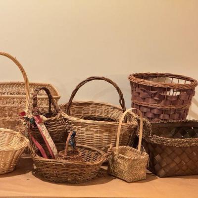 Delicate Woven Baskets