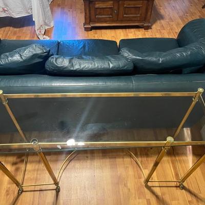 Glass top Brass Table. $150. 56x30x18. All items available for pre-sale with pre-sale shopping appointments. Please text 985 507-6684 to...