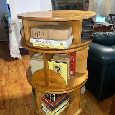 MCM Carousel bookshelf. 24x24x41. 3 pieces. $475. All items available for pre-sale with pre-sale shopping appointments. Please text 985...
