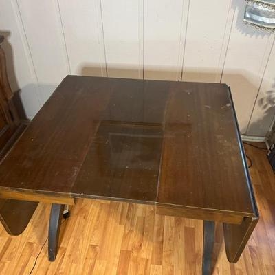 Drop Leaf Table w/3 leaves. 72.5x30x30h.  $200 obo. All items available for pre-sale with pre-sale shopping appointments. Please text 985...