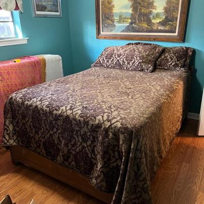 Full Bed w/headboard $150 (56x19), footboard(56x32) and rails. All items available for pre-sale with pre-sale shopping appointments....