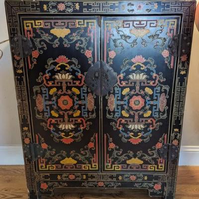 Lacquer chest