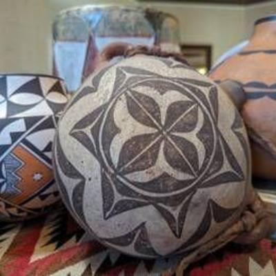 C. 1900 Zuni canteen