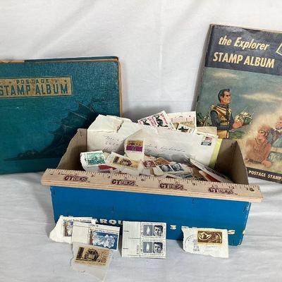 BIHY704 Collection Of 400+ Stamps	Collection of 400+ stamps both local and international. Mix of used and unused stamps, includes two...