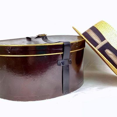 BIHY927 Men's Classic Boater Hat	Yeddo (knotted straw) hat with grosgrain ribbon. Â Size 7 1/8.

