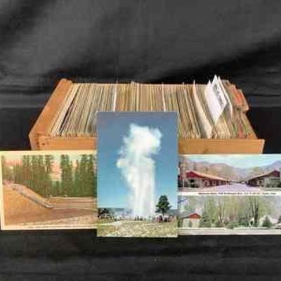 REEM201 Antique Vintage Postcards	Lots of antique/vintage postcards from all over. Typically wear for how old they are but most have...