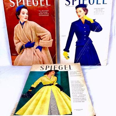 BIHY932 1950's Spiegel Catalogs	3 vintage Spiegel catalogs Chicago, IL. Â Spring & Summer 1953, Fall & Winter 1952, Spring & Summer 1952....