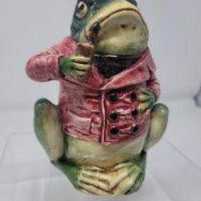 Frog Tobacco Jar