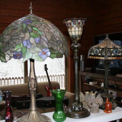 Tiffany style lamps