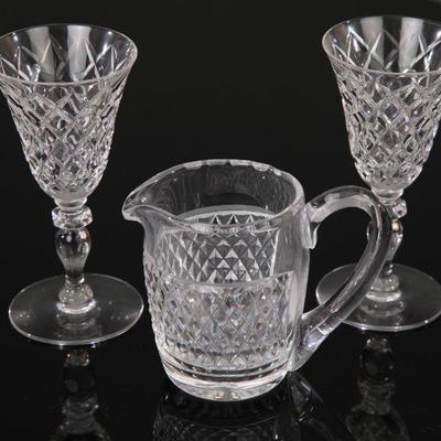 Waterford cut crystal group