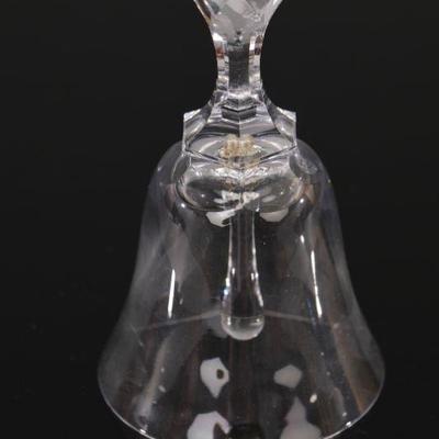 Baccarat crystal bell