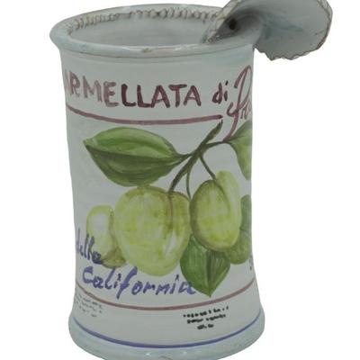 ITALIAN TERRA COTTA MARMELLATA CAN