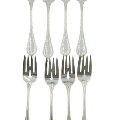 8 TOWLE STERLING OLD NEWBURY INDIVIDUAL SALAD FORKS