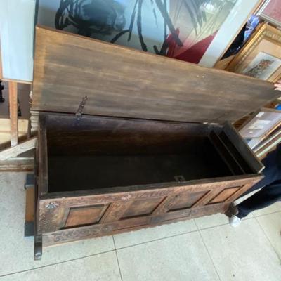 200-year-old European dowry chest. $495.00