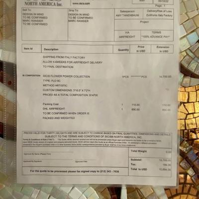 Detailed description of Stained Glass Wall Artwork