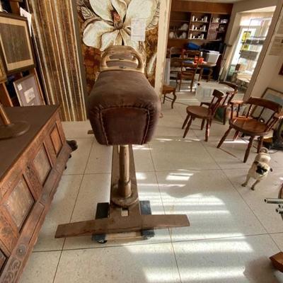 Gymnastics Antique Pommel Horse  $1,000