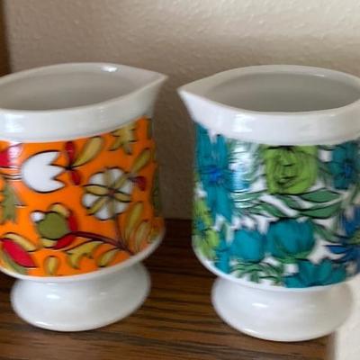 Vintage Holt Howard 1968 Mod Flower Creamer
