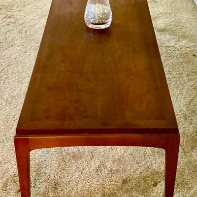 MCM Lane Walnut Rhythm Coffee Table
