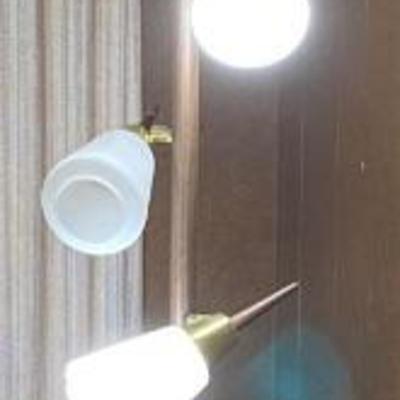 Mid-Century Retro 3 Cone Tension Pole Lamp