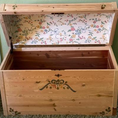 Hand Painted Chest