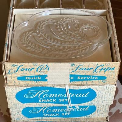 Vintage Homestead Snack Set.
