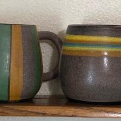 Italian Pottery Mugs