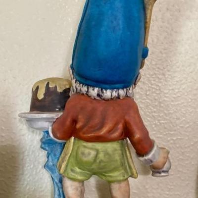 Vintage 1970s Goebel Co-Boy "PLUM THE PASTRY CHEF" Gnome Figurine WELL # 506
