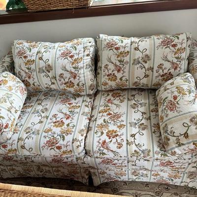 Loveseat with matching couch available