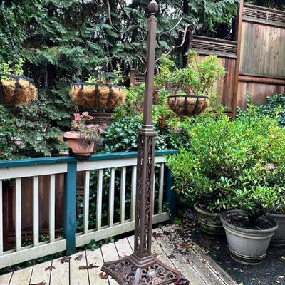 Variety of outdoor plant holders