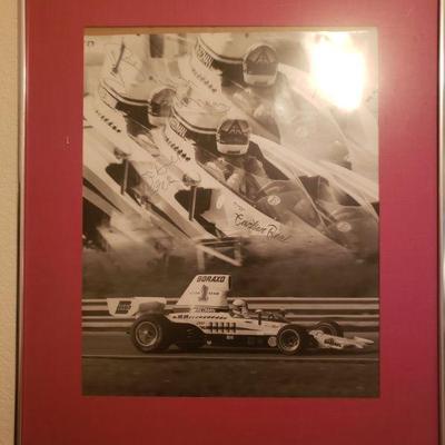 Signed Borax racing picture