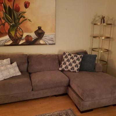 Ashley 2 piece sectional with chaise

