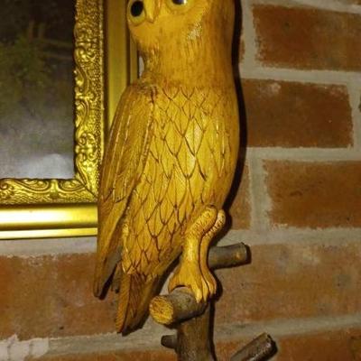 Handcarved owl