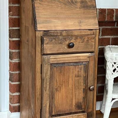 Country primitive dropfront desk