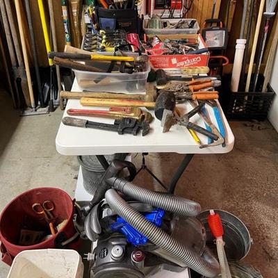 Assorted hand tools