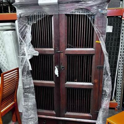 wooden Asian Style Cabinet