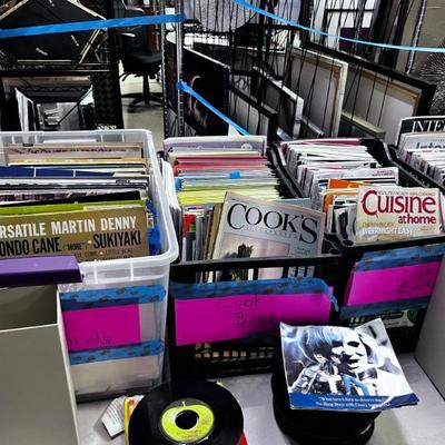 lp's and Magazines