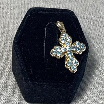 14K Gold Cross