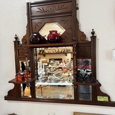 Antique Wall Curio