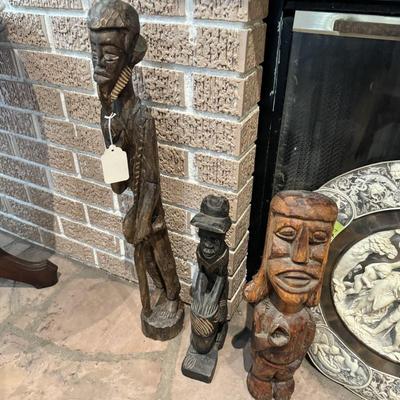 African Wood Sculptures 