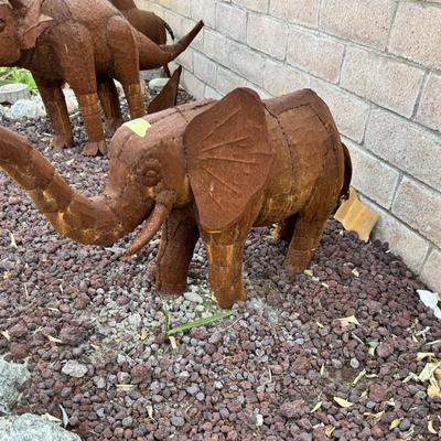 Elephant Yard Art