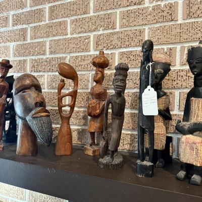African Wood Sculptures 