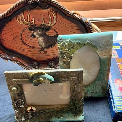 Fish picture frames