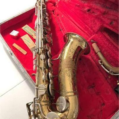Elkhart Indiana Alto Saxophone and Case
