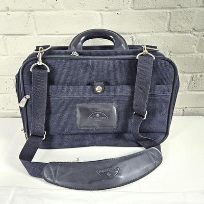 Samsonite Travel Carry-on Bag in Navy Blue - With Shoulder Strap